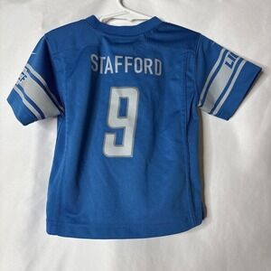 Nike Detroit Lions Matt Stafford Football Jersey Size 24 Month Infant